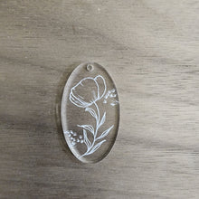 Load image into Gallery viewer, Acrylic Wildflower Oval