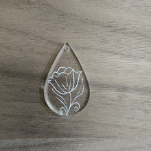 Load image into Gallery viewer, Acrylic Tulip Teardrop