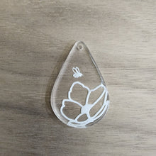 Load image into Gallery viewer, Acrylic Flowers with Bee Teardrops