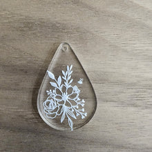 Load image into Gallery viewer, Acrylic Wildflowers with Bee Teardrops