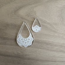 Load image into Gallery viewer, Acrylic Half Mandala Teardrop & Drop Sets