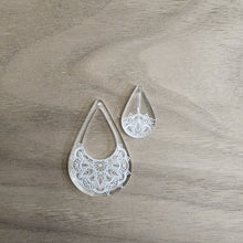 Load image into Gallery viewer, Acrylic Half Mandala Teardrop & Drop Sets