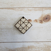 Load image into Gallery viewer, Quilt Tile Earrings