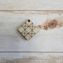 Load image into Gallery viewer, Quilt Tile Earrings