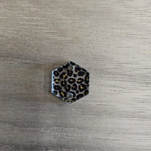 Load image into Gallery viewer, Mini Leopard Print Acrylic Connectors