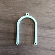 Load image into Gallery viewer, Mint Green Pastel Acrylic Connectors