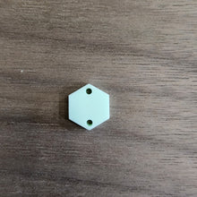 Load image into Gallery viewer, Mint Green Pastel Acrylic Connectors