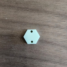 Load image into Gallery viewer, Mint Green Pastel Acrylic Connectors