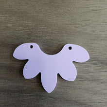 Load image into Gallery viewer, Violet Lavender Pastel Acrylic Connectors