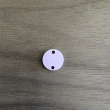 Load image into Gallery viewer, Violet Lavender Pastel Acrylic Connectors