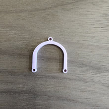 Load image into Gallery viewer, Violet Lavender Pastel Acrylic Connectors