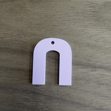 Load image into Gallery viewer, Violet Lavender Pastel Acrylic Connectors