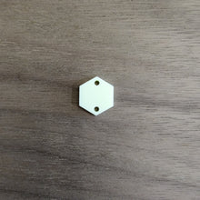 Load image into Gallery viewer, Buttercup Yellow Pastel Acrylic Connectors