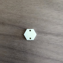 Load image into Gallery viewer, Buttercup Yellow Pastel Acrylic Connectors