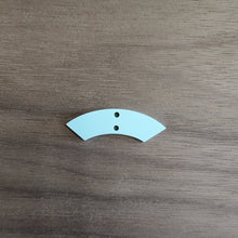 Load image into Gallery viewer, Seafoam Teal Pastel Acrylic Connectors