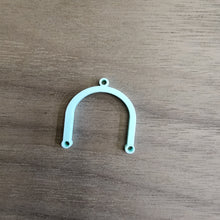 Load image into Gallery viewer, Seafoam Teal Pastel Acrylic Connectors