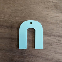 Load image into Gallery viewer, Seafoam Teal Pastel Acrylic Connectors