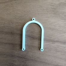 Load image into Gallery viewer, Seafoam Teal Pastel Acrylic Connectors
