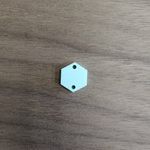 Load image into Gallery viewer, Seafoam Teal Pastel Acrylic Connectors