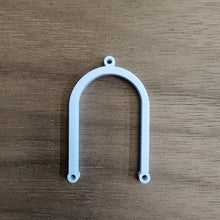 Load image into Gallery viewer, Bluebell Blue Pastel Acrylic Connectors