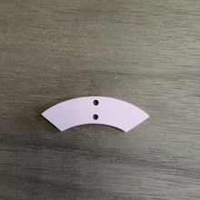 Load image into Gallery viewer, Rose Pink Pastel Acrylic Connectors