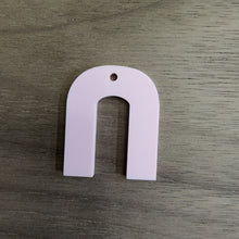 Load image into Gallery viewer, Rose Pink Pastel Acrylic Connectors