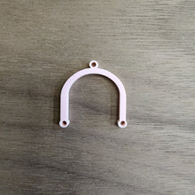Load image into Gallery viewer, Rose Pink Pastel Acrylic Connectors
