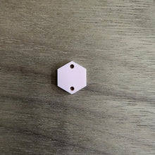 Load image into Gallery viewer, Rose Pink Pastel Acrylic Connectors