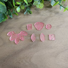 Load image into Gallery viewer, Swirling Roses Acrylic Connectors