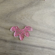 Load image into Gallery viewer, Swirling Roses Acrylic Connectors