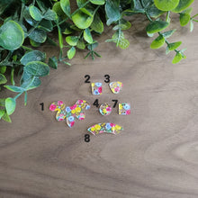 Load image into Gallery viewer, Spring Floral Acrylic Connectors