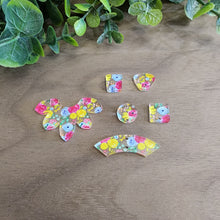 Load image into Gallery viewer, Spring Floral Acrylic Connectors