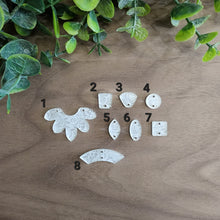 Load image into Gallery viewer, Wedding Scrolls Acrylic Connectors