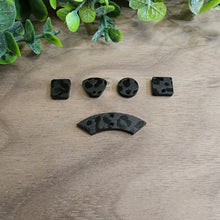 Load image into Gallery viewer, Leopard Print Smoke & Mirrors Acrylic Connectors