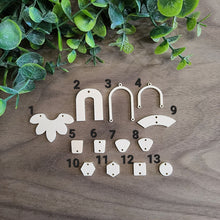 Load image into Gallery viewer, Creamsicle Orange Pastel Acrylic Connectors