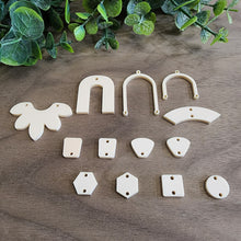 Load image into Gallery viewer, Creamsicle Orange Pastel Acrylic Connectors