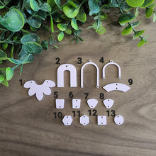 Load image into Gallery viewer, Tulip Pink Pastel Acrylic Connectors