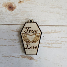 Load image into Gallery viewer, Halloween Coffin Earrings