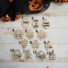 Load image into Gallery viewer, Halloween Quotes Earrings
