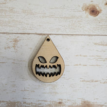 Load image into Gallery viewer, Halloween Jack-o'-lantern Faces Cutout Teardrops