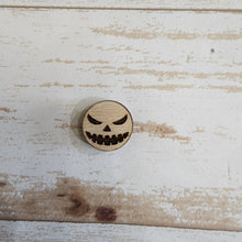 Load image into Gallery viewer, Halloween Jack-o'-lantern Faces Engraved Studs