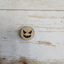 Load image into Gallery viewer, Halloween Jack-o'-lantern Faces Engraved Studs