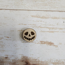 Load image into Gallery viewer, Halloween Jack-o'-lantern Faces Engraved Studs