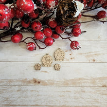 Load image into Gallery viewer, Christmas Snow Globe Drops & Studs