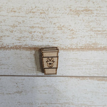 Load image into Gallery viewer, Christmas Coffee Cup Earrings