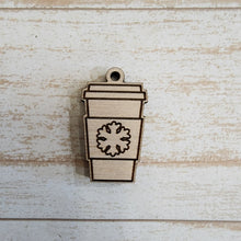 Load image into Gallery viewer, Christmas Coffee Cup Earrings