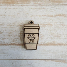 Load image into Gallery viewer, Christmas Coffee Cup Earrings