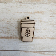 Load image into Gallery viewer, Christmas Coffee Cup Earrings