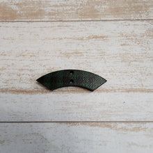 Load image into Gallery viewer, Mini Green & Black Buffalo Plaid Pattern Semi Arc Connectors