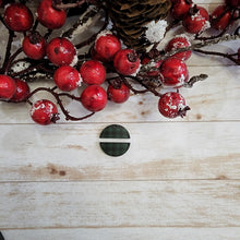 Load image into Gallery viewer, Mini Green & Black Buffalo Plaid Pattern Round Interchangeable Blanks